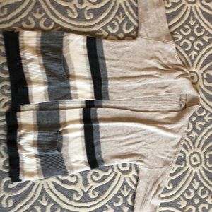 Striped cardigan